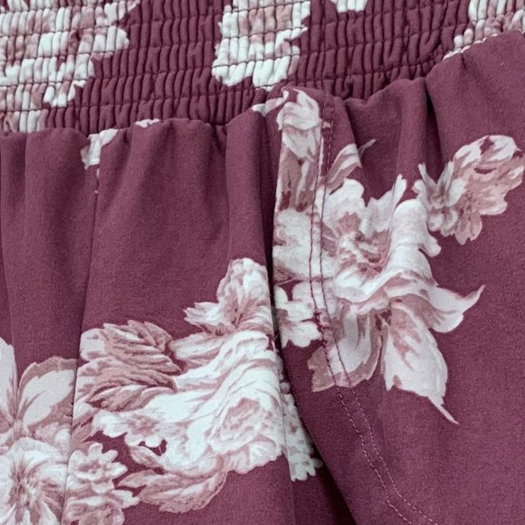 HOT KISS 2pc Floral Set Tube Top and High Waisted Elastic Shorts - Picture 9 of 11